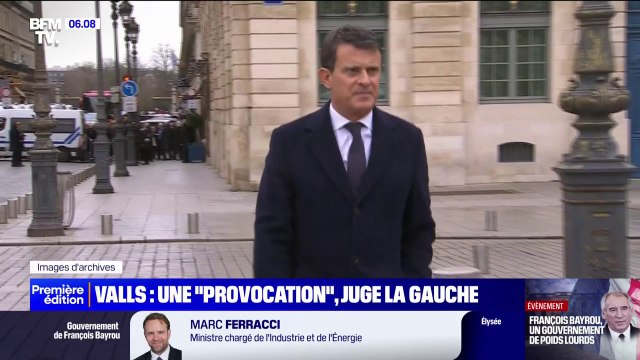 Pour la gauche, l'entrée de Manuel Valls au ministère des Outre-Mer est une provocation