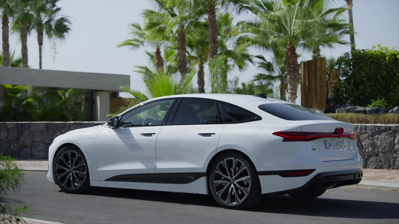 Der Audi A6 e-tron - Lichttechnologie