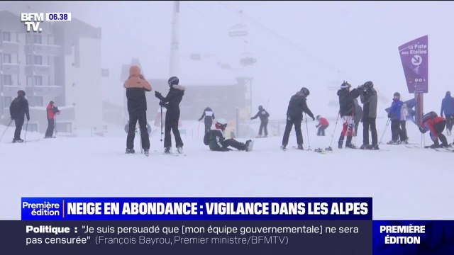 Neige en abondance: un risque d'avalanche remarquable sur les Alpes