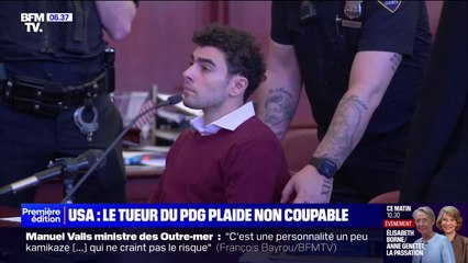 Luigi Mangione, tueur présumé d'un patron américain de l'assurance santé aux États-Unis, plaide non coupable de meurtre "terroriste"