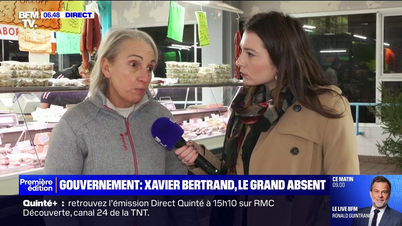 "François Bayrou a fait une très grave erreur": à Saint-Quentin, dans l'Aisne, les électeurs LR déçus de ne pas voir Xavier Bertrand enter au gouvernement