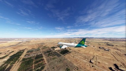 Splendid Landing: Aer Lingus A320 at King Abdulaziz International Airport, Jeddah, Saudi Arabia #fly #flights #fly #flightlovers #Canada #USA #Japan  #aviation #flying #FlyingLovers #aviationlovers