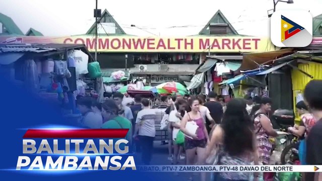 Last-minute shoppers, dagsa sa Commonwealth Market ngayong bisperas ng Pasko