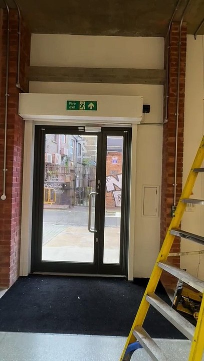 Automatic Shop Front Door London
