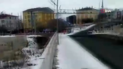 Nesli tükenmekte olan su samuru görüntülendi