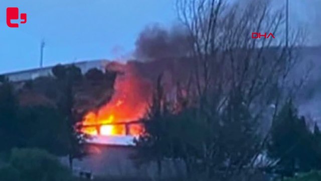 Balıkesir'de patlayıcı üretilen fabrikada patlama