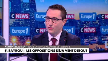 Antoine Léaument : «Nous allons déposer une motion de censure»
