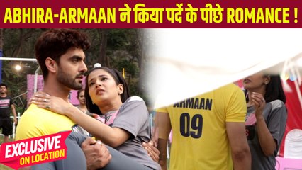 Yeh Rishta Kya Kehlata Hai On Location: Armaan, Abhira Poddars और Goenkas के सामने हुए ROMANTIC