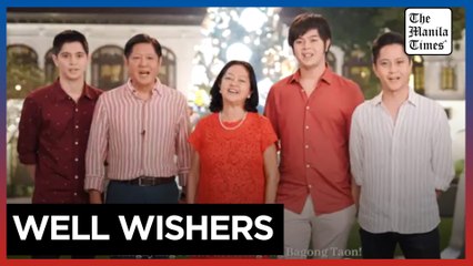 Marcos, family extend Christmas greetings