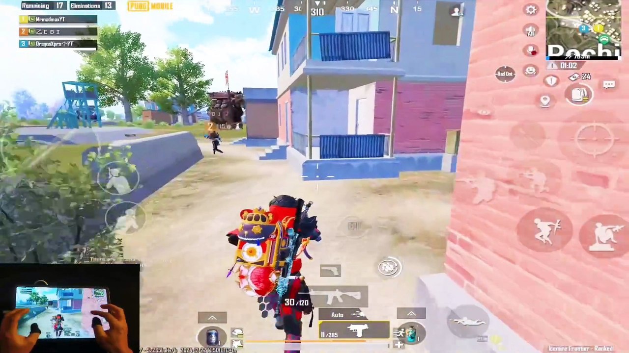 NEW GAMEPLAY PUBG MOBILE || FASTEST RUSH GAMEPL...