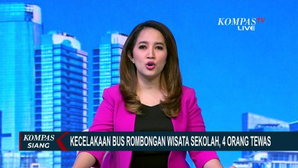 Kecelakaan Bus Rombongan WIsata Sekolah di Malang, 4 Orang Meninggal Dunia