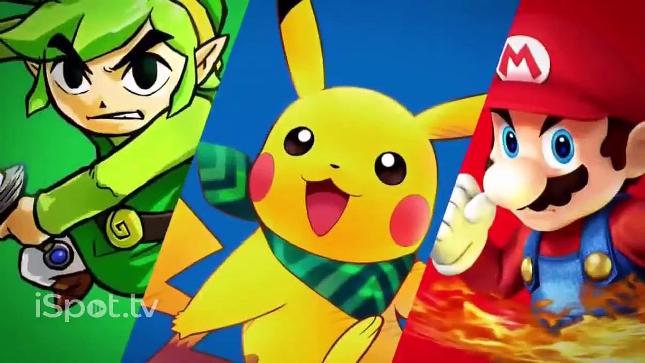 Nintendo Holiday: Nintendo 3DS XL "Unwrap Your Favorite Characters" Commercial! (Christmas 2015)