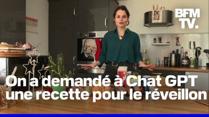 Pas d'idée pour votre repas de Noël? On a demandé à Chat GPT de nous concocter une recette