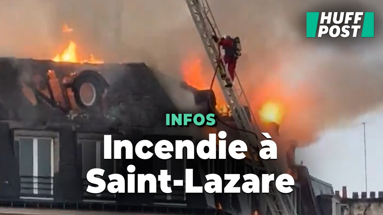 Les images impressionnantes de cet incendie à la veille de Noël en plein coeur de Paris