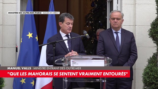 Manuel Valls : «C'est dans les Outre-Mer que les crises sont les plus dures»