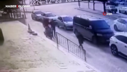 Motokuryeden çocuğa hayat kurtaran müdahale: Heimlich manevrasıyla nefes almasını sağladı