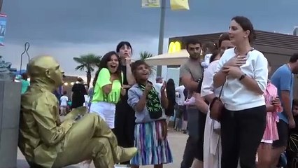 HUMAN STATUE PRANK 2019 3 _ AWESOME REACTIONS