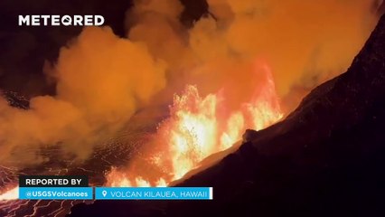 Stunning images of a new eruption of the Kilauea volcano in Hawaii