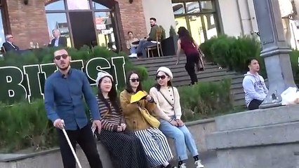 Blindman Farting in Public PRANK 💃💨  - Best of Just For Laughs - AWESOME REACTIONS