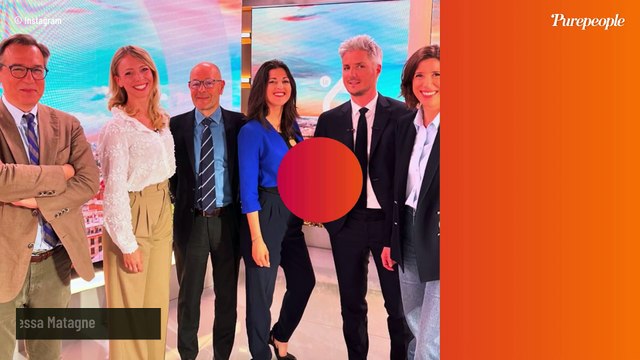 A la télé, on n'a rien vu ! Une journaliste de LCI est enceinte, son ventre déjà bien visible