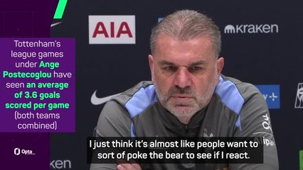 People trying 'to poke the bear' with tactical questions - Postecoglou