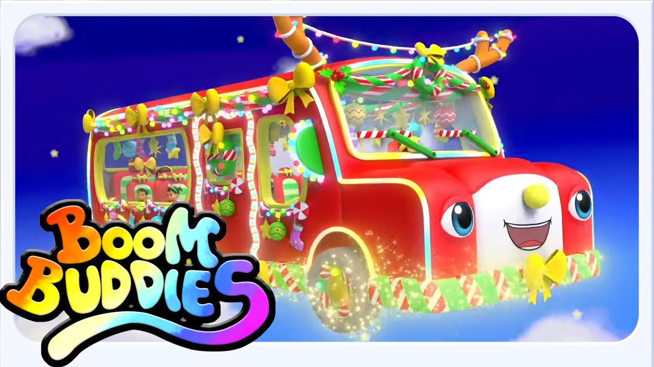 Rodas De Natal no ônibus e mais Músicas de Transporte para Crianças