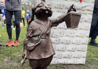 Króliczyca na Trakcie Królewskim w Gnieźnie