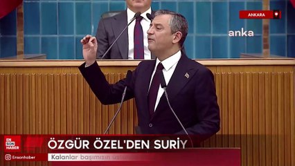 Özgür Özel: Kalanlar başımızın üstünde yaklaşımını reddediyoruz