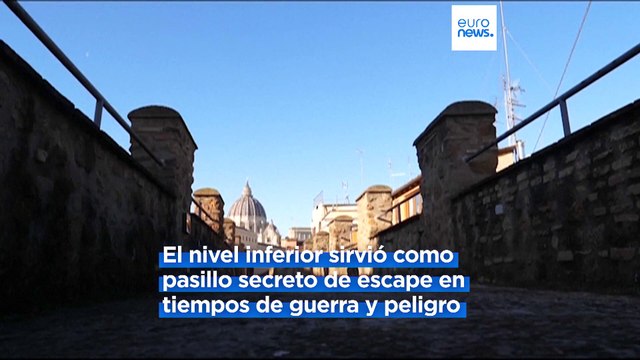 El pasadizo secreto por el que escapaban los Papas del Vaticano reabre sus puertas al público