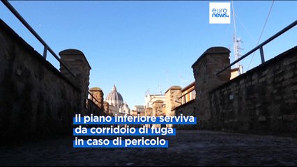 Riaperto al pubblico il passaggio segreto per la fuga dei papi dal Vaticano a Castel Sant'Angelo