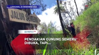 Pendakian Gunung Semeru Sudah Dibuka, Menteri Kehutanan Raja Juli Antoni Tegaskan soal Ini