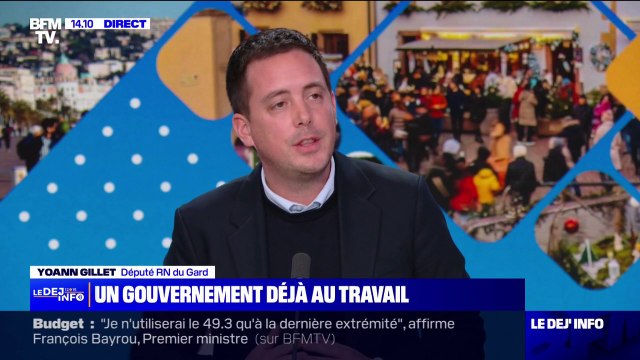 Yoann Gillet, député RN: Gérald Darmanin et Bruno Retailleau ont tendance à parler comme le Rassemblement national