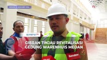 Ditemani Bobby Nasution, Wapres Gibran Cek Progres Revitalisasi Gedung Warenhuis Medan