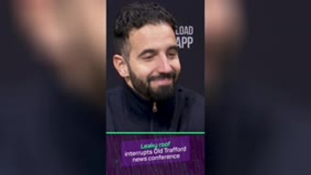 The roof is falling in! - Water leak interrupts Amorim