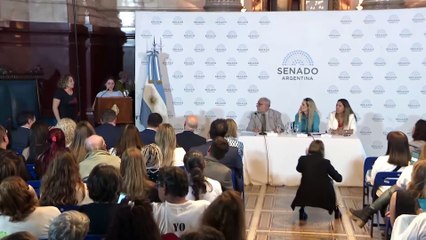 El testimonio de Anet Jazmín Carro en la jornada contra las Falsas Denuncias en el Senado