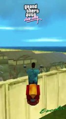 Stealing military helicopter in vice city