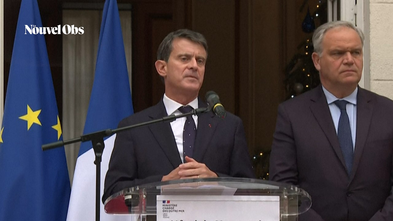 Mayotte : Manuel Valls, ministre des Outre-mer, affirme que l'archipel sinistré est sa « priorité »