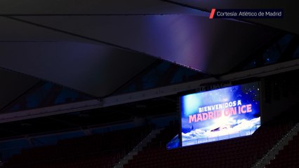 El METROPOLITANO se CONVIERTE en una PISTA de PATINAJE estas NAVIDADES