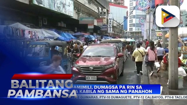 Mga mamimili, dumagsa pa rin sa Divisoria sa kabila ng sama ng panahon