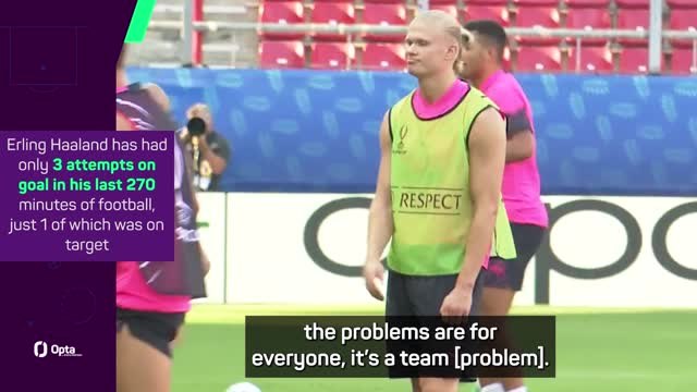 'We must use him better' - Guardiola challenges City players to help Haaland