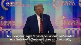 Panama: des visiteurs du canal réagissent aux menaces de Trump