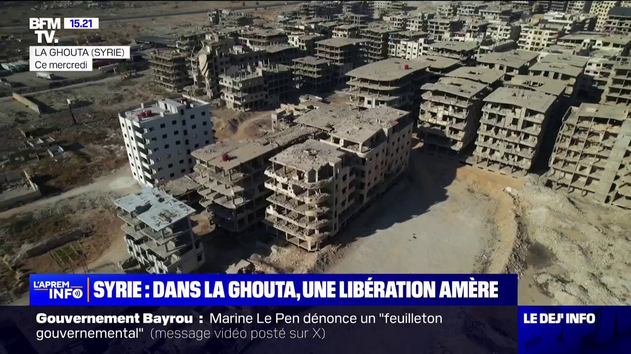 Syrie: dans la Ghouta, ville martyre du régime de Bachar al-Assad