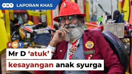 Anak autistik ‘syurga’ dunia buat Mr D