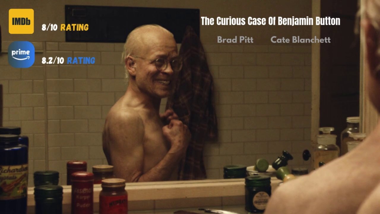 He was Born as an Old Man but Grows Younger as Time Goes On | IMDB- 8.2 | Benjamin Button
