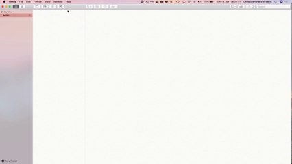 How to CREATE a Note on The Notes Application On a Mac - Basic Tutorial | New