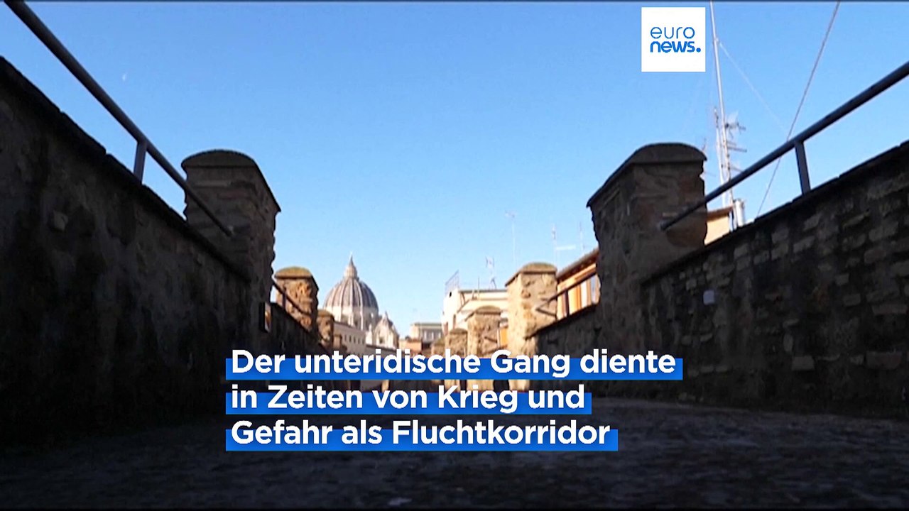 Vatikan: Uralter Geheimgang der Päpste für Besucher geöffnet
