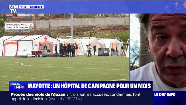 Mayotte: On a de l'eau que 5 heures tous les deux jours , explique Bruno Garcia, propriétaire d'un hôtel