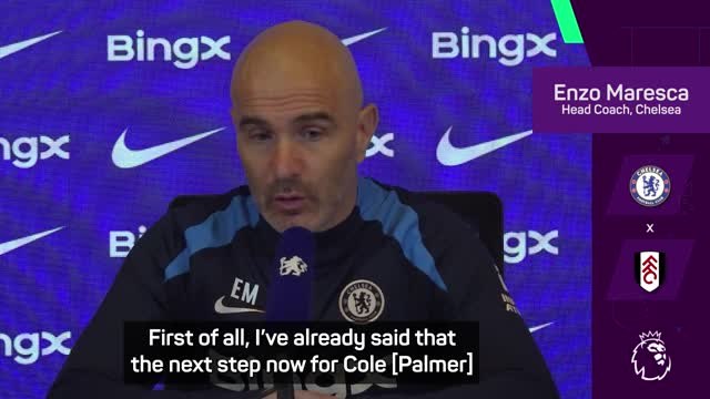 Chelsea 'can't rely' on Palmer in every game - Maresca