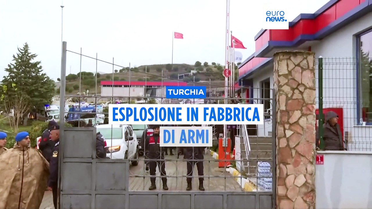 Un'esplosione in una fabbrica di armi nella Turchia occidentale uccide almeno 11 persone