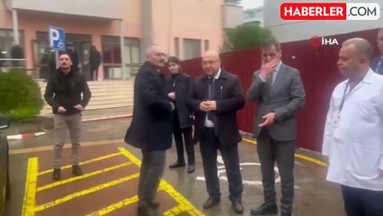 Bakanlar Patlamada Yaralananları Ziyaret Etti